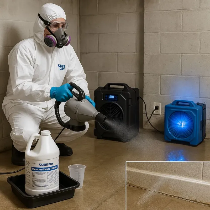 Sanitization and Odor Removal process in Richland, PA