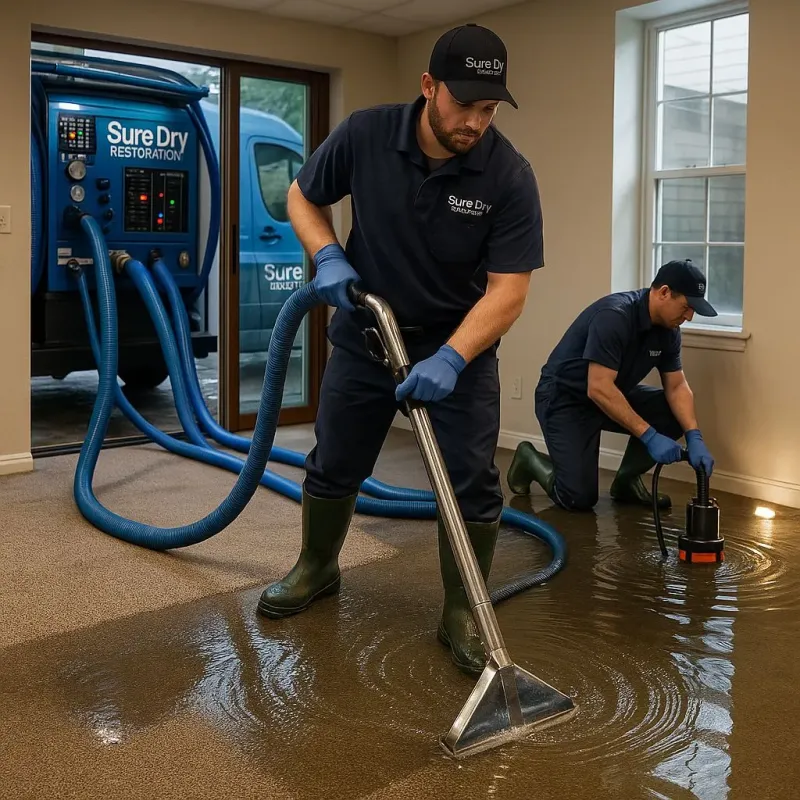 Water Extraction and Removal process in Richland, PA